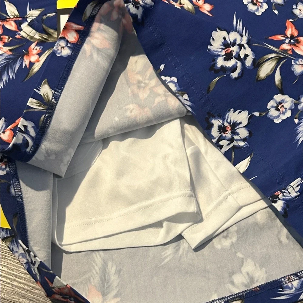 Floral Blue Women's Skirt